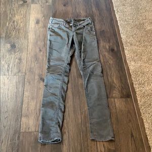 SILVER GREY CORDS! 37” inseam